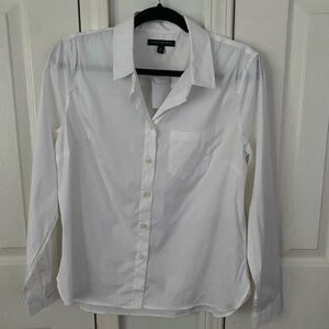 Banana Republic white button down shirt